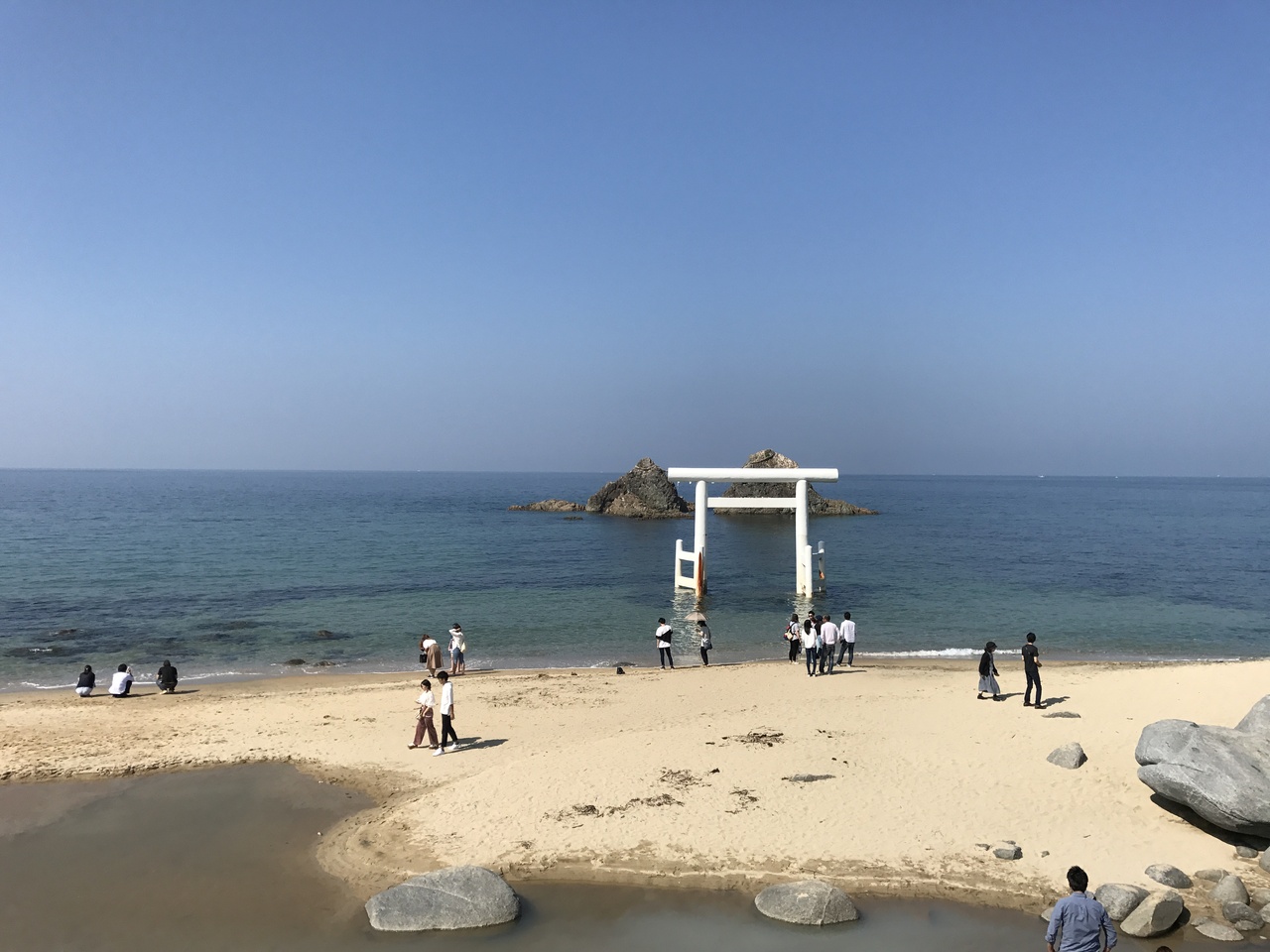 桜井二見ケ浦の夫婦岩 写真・画像【フォートラベル】糸島市・前原