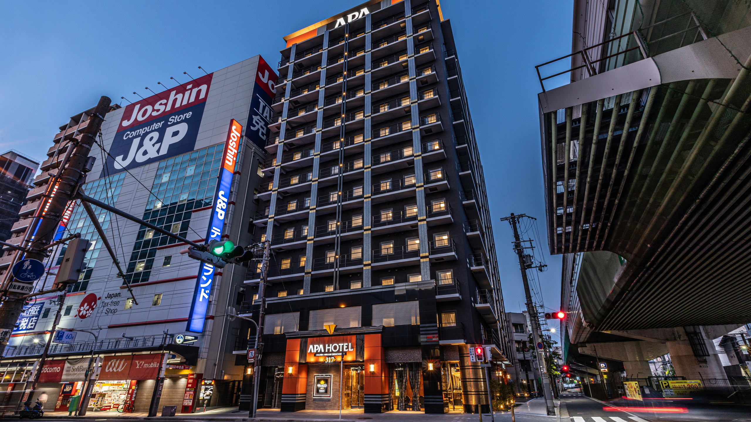 アパホテル なんば南 恵美須町駅