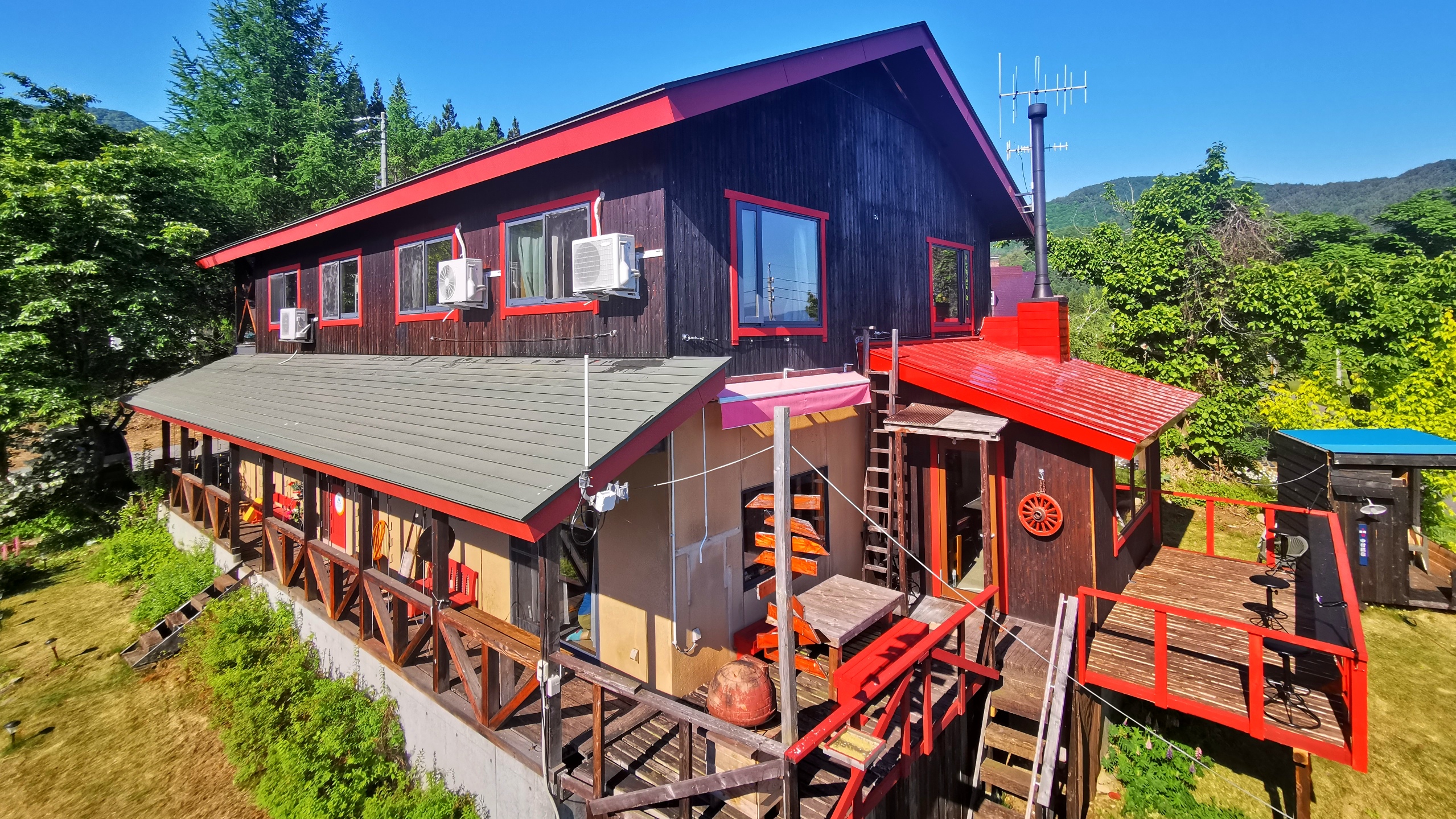 鉄道模型のある宿 奥信濃 旅屋なかむら