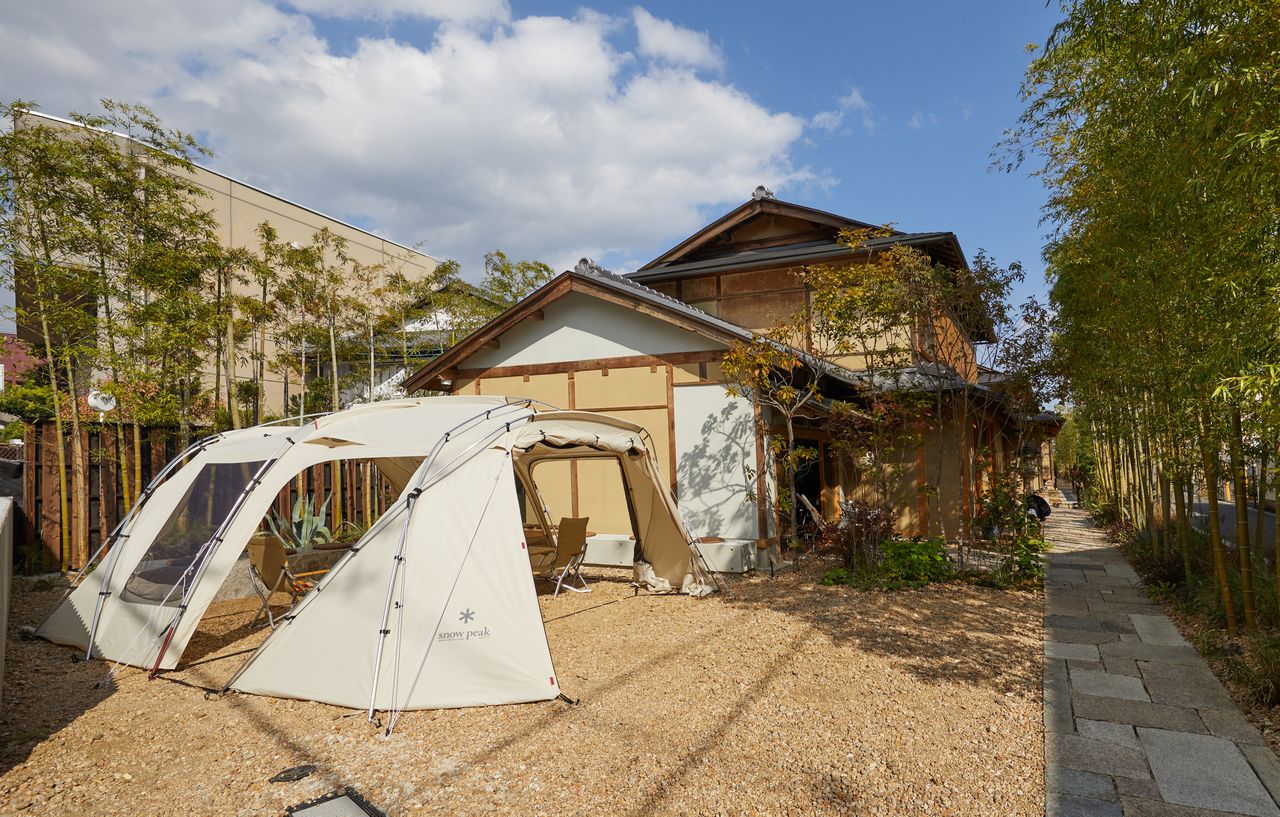 Snow Peak LANDSTATION KYOTO ARASHIYAMA