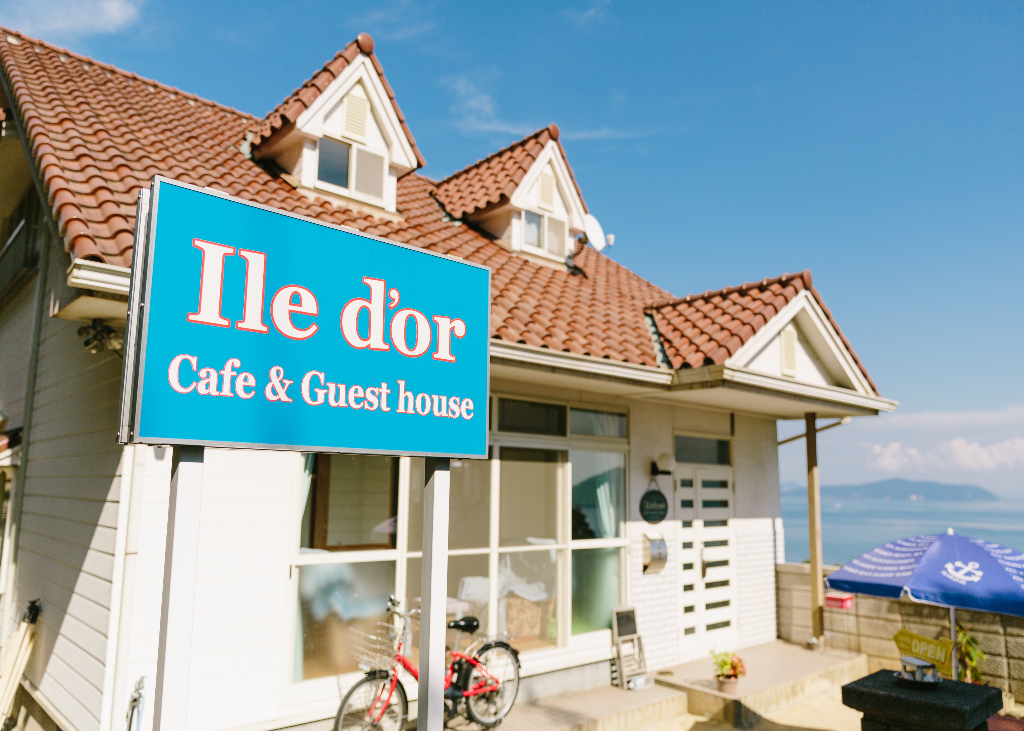 Ile d’or cafe&guesthouse ＜大飛島＞