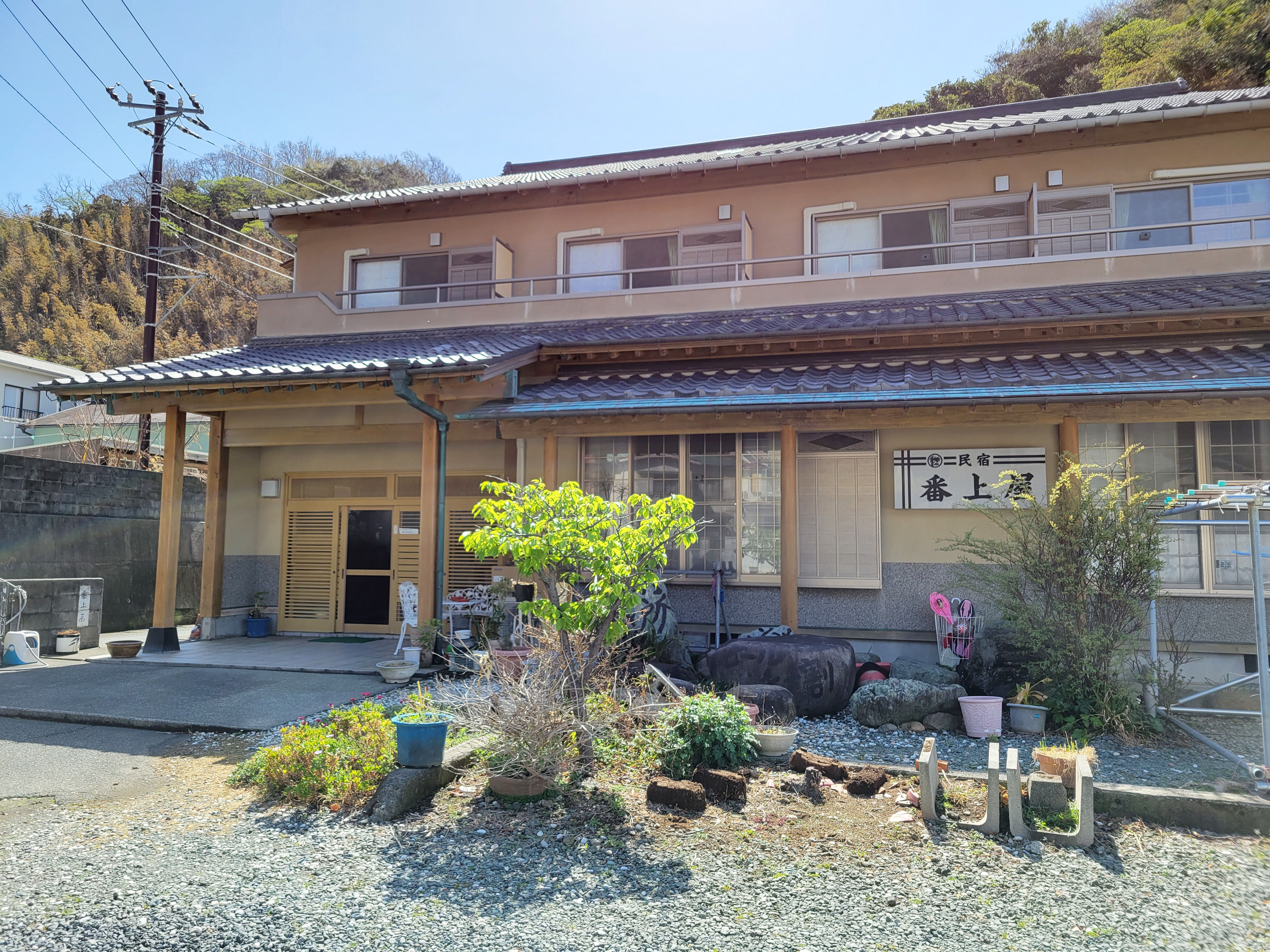 雲見温泉　民宿　番上屋