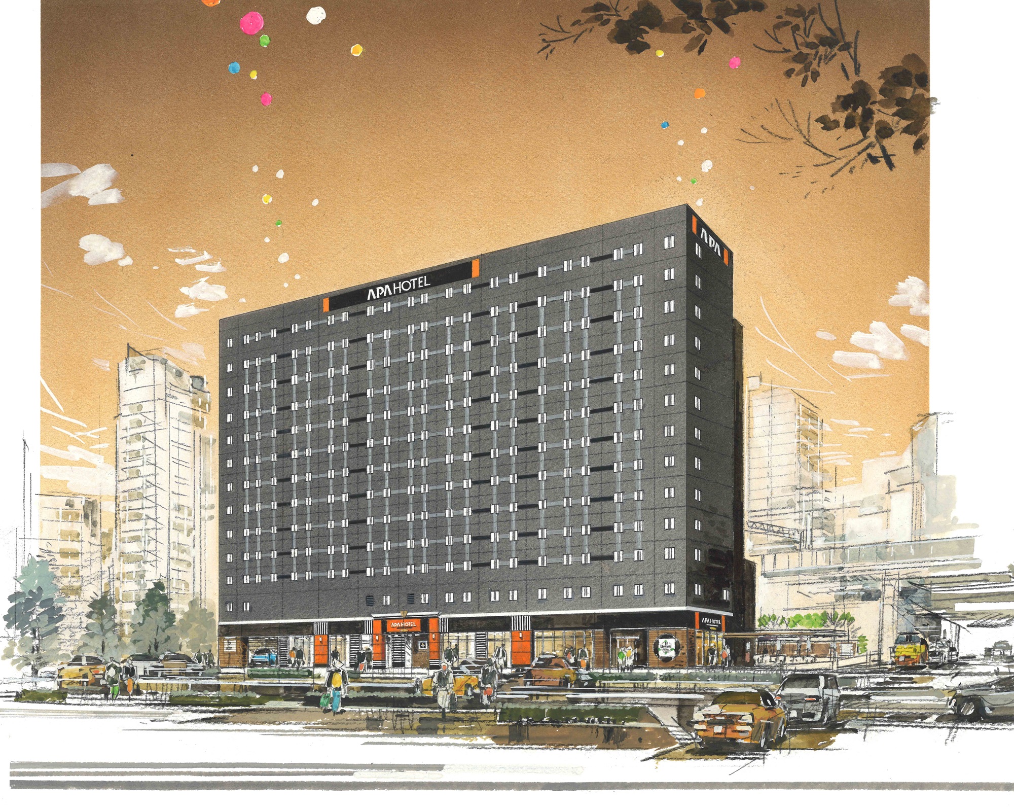 アパホテル さいたま新都心駅西