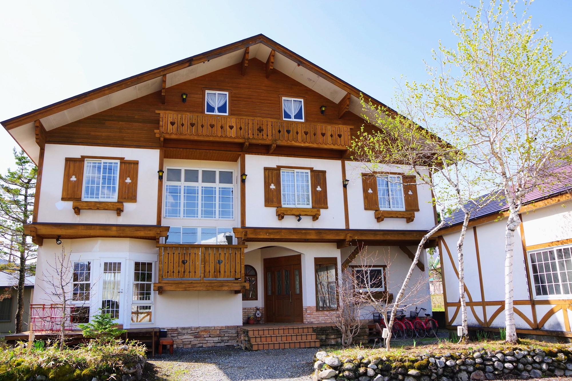 ホワイトシルバー 白馬