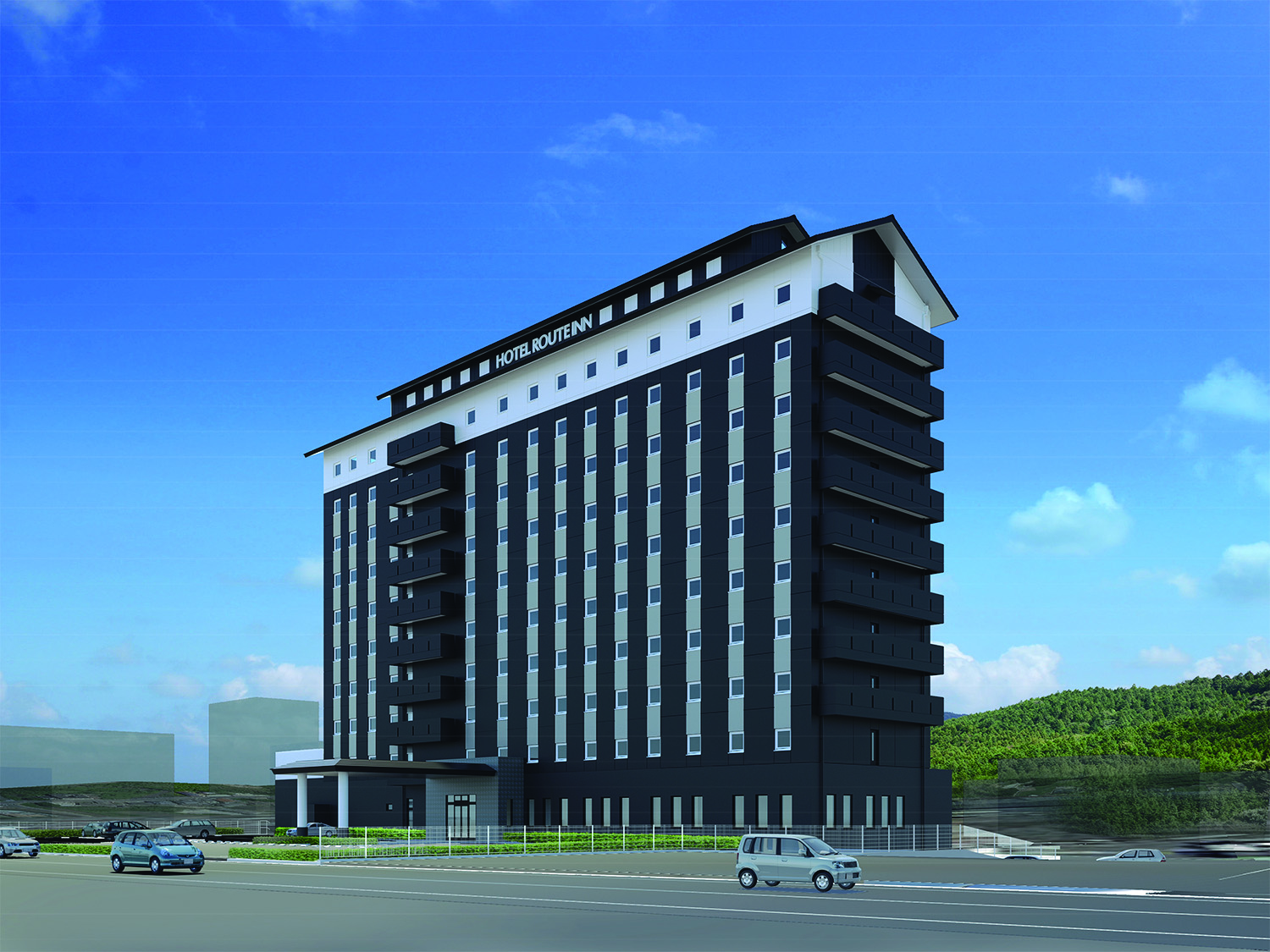 ホテルルートイン津山駅前