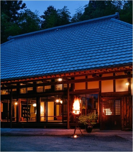 古民家宿 柚子のあぜ道 雨乞のかえる