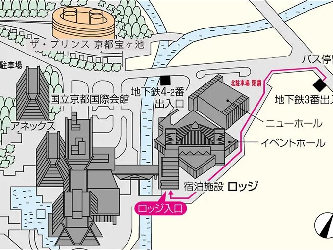 国立京都国際会館　ロッジ 写真