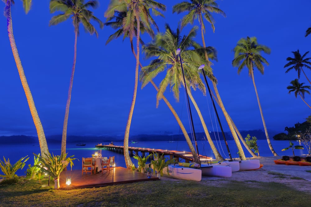 ジーンミシェル クストー リゾート フィジー 写真