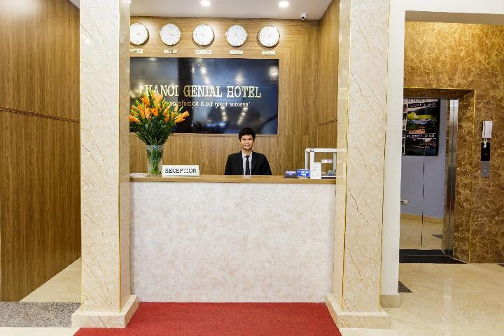 ハノイ ジーニアル ホテル 写真