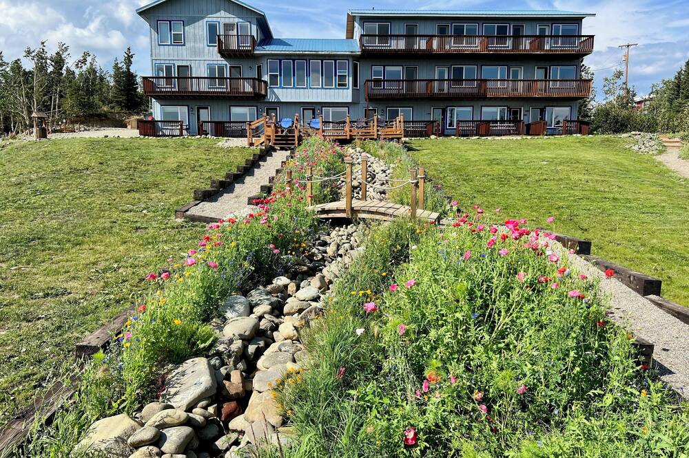 デナリ レイクビュー イン 写真