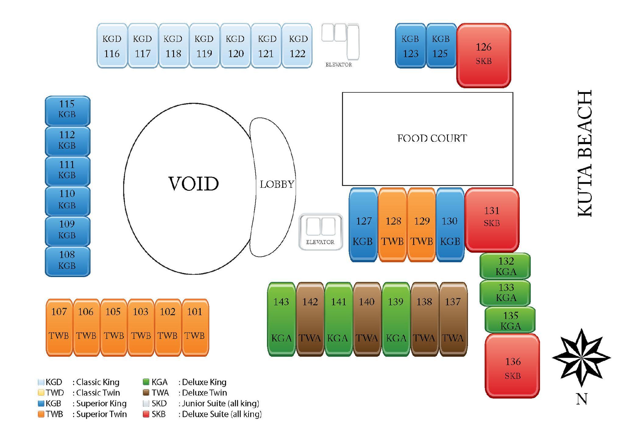 ザ クタ ビーチ ヘリテージ ホテル バリ マネージド バイ アコーホテルズ 写真