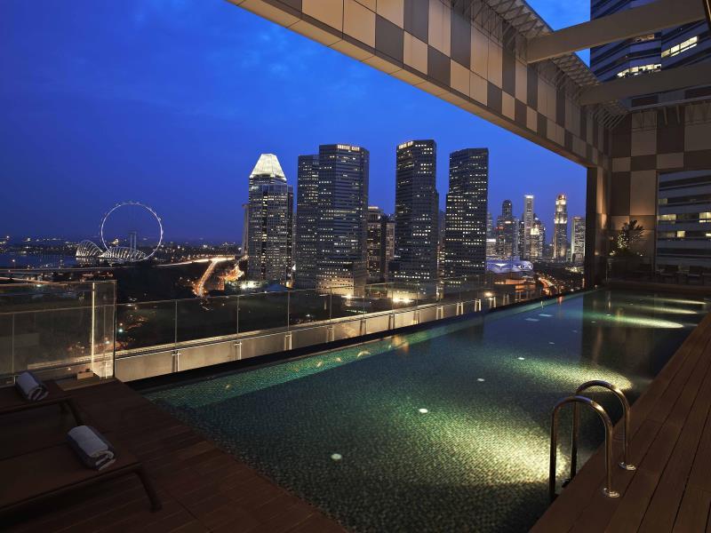 パン パシフィック サービススイート ビーチ ロード シンガポール 写真