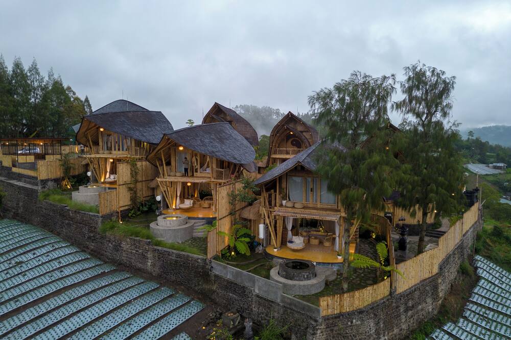 ザ デウィ エコ バンブー ヴィラ 写真