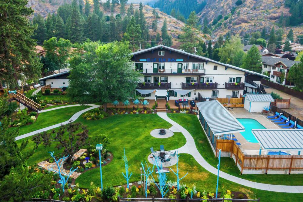 ブルー エルク イン 写真