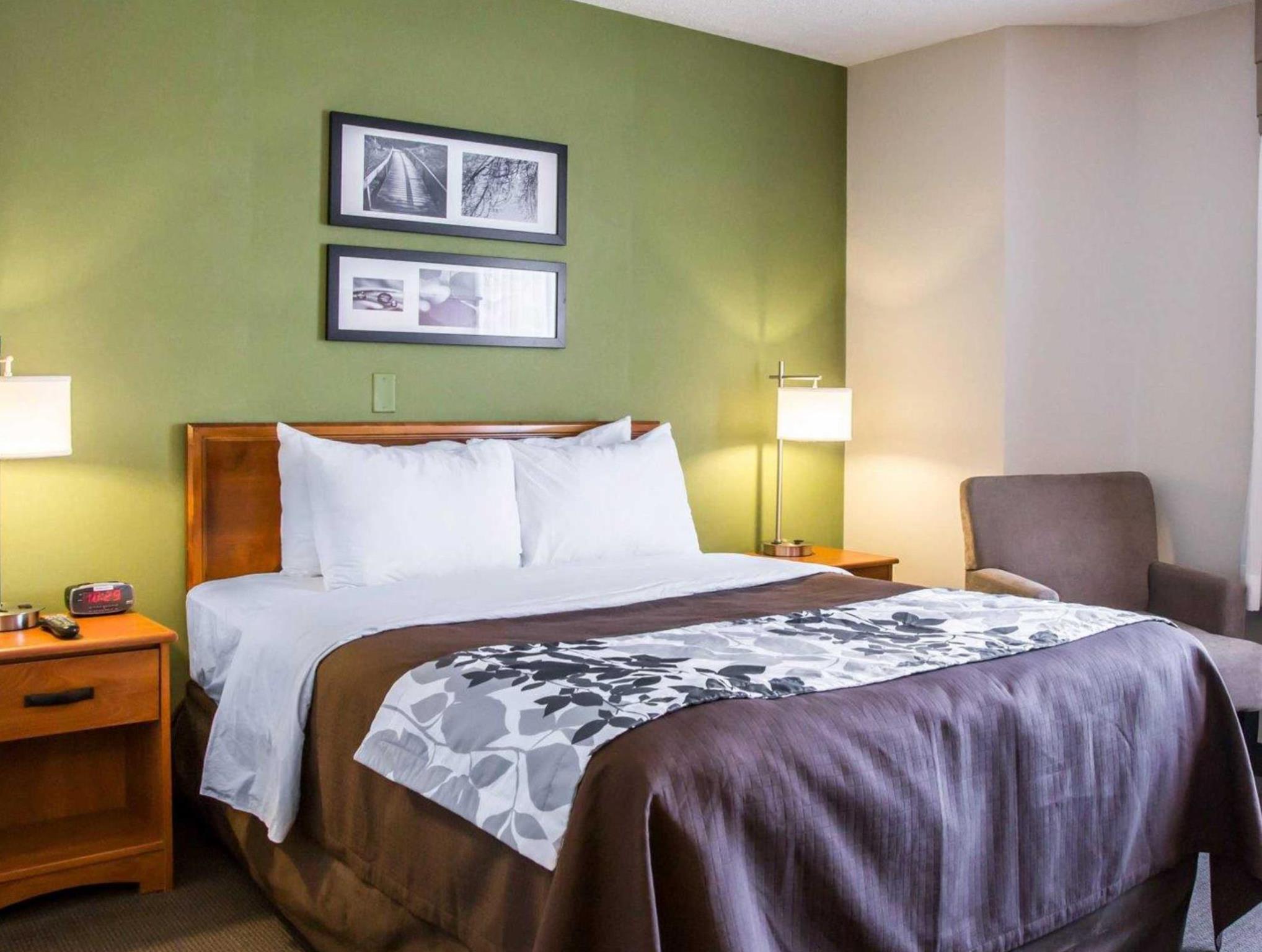 スリープイン ミッドウェイ エアポート ベッドフォード パーク 写真