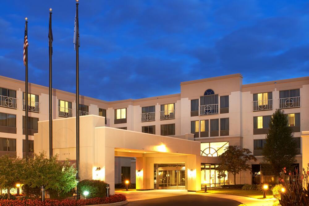 デトロイト メトロ エアポート マリオット 写真