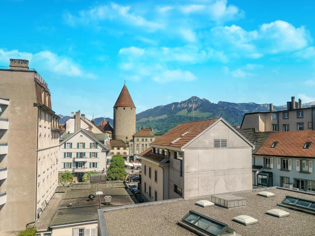 Hotel des Alpes Bulle center 写真