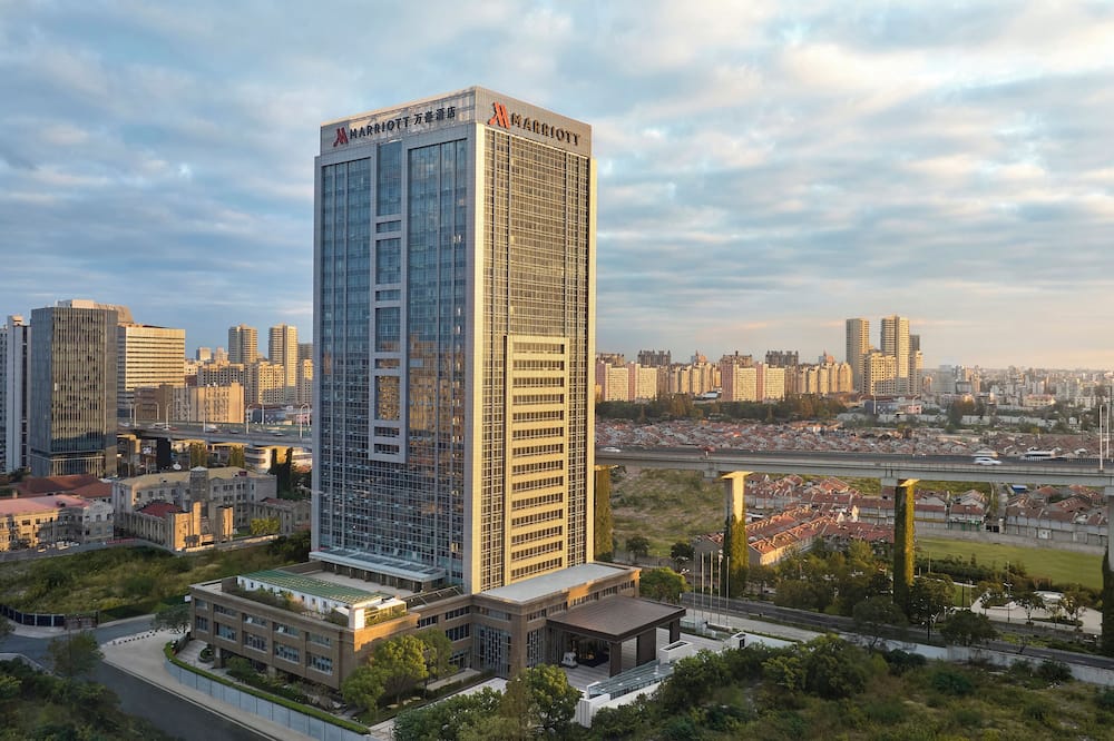 シャンハイ マリオット ホテル ヤンポー リバーサイド 写真