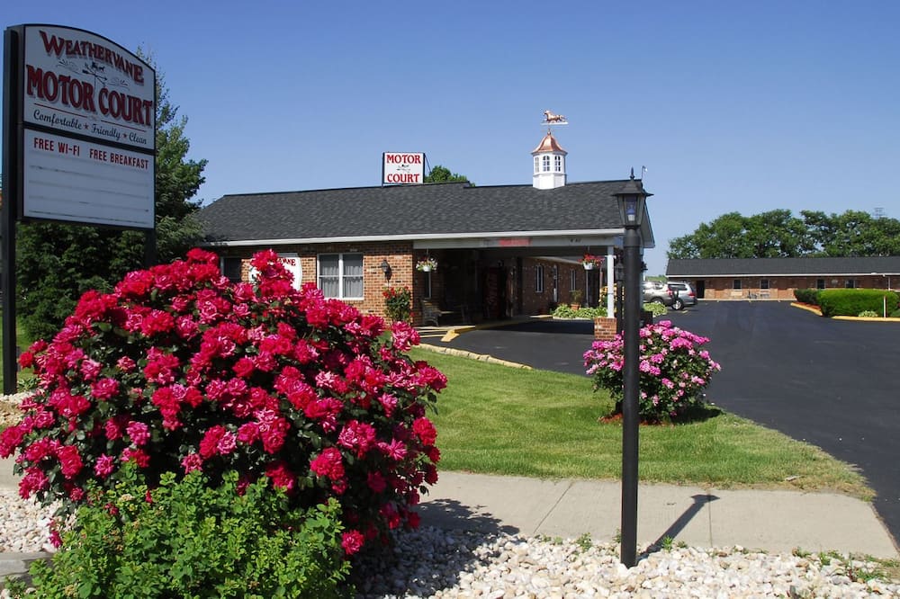 ウェザーベーン モーター コート 写真