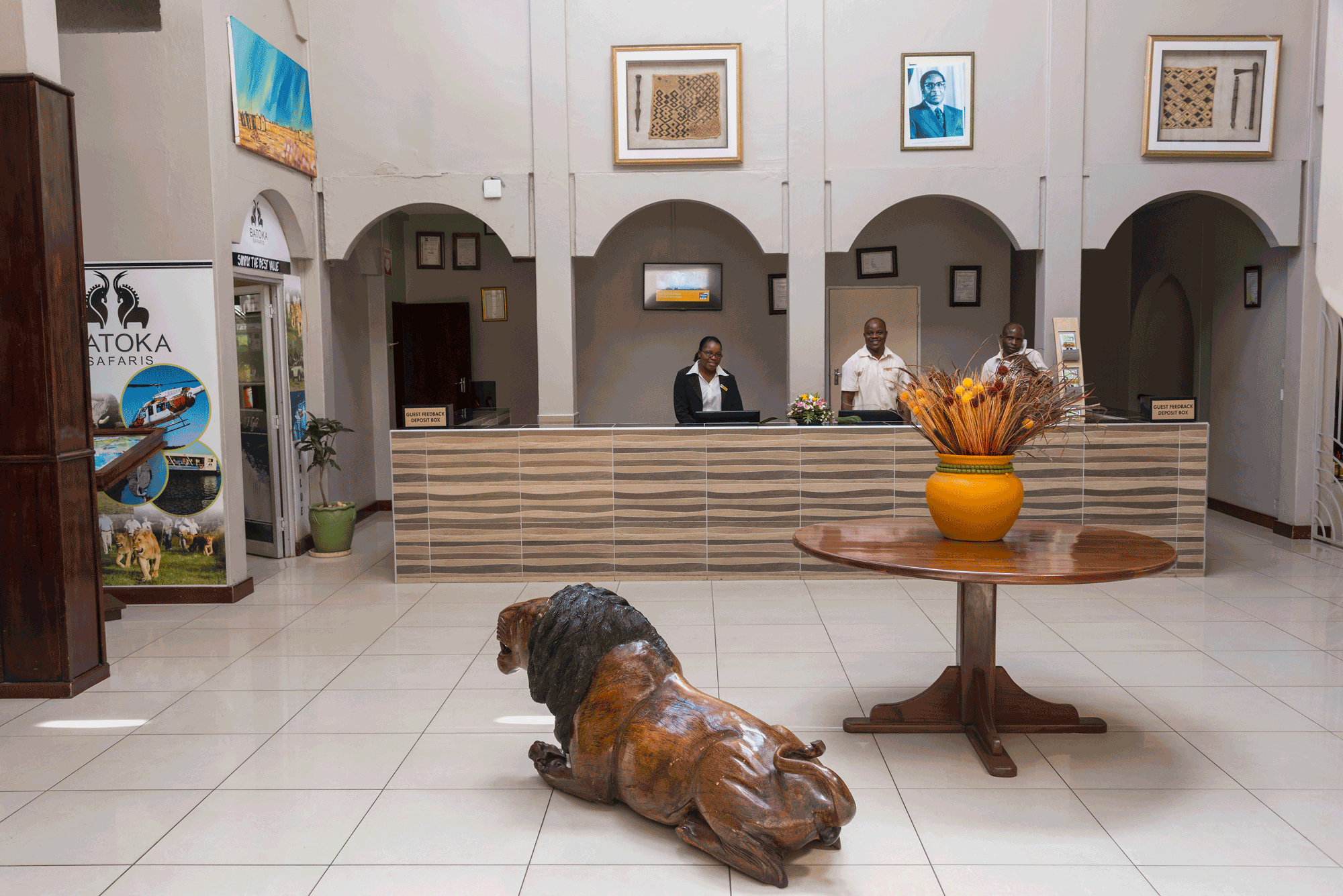 ビクトリアフォールズレインボウ ホテル 写真