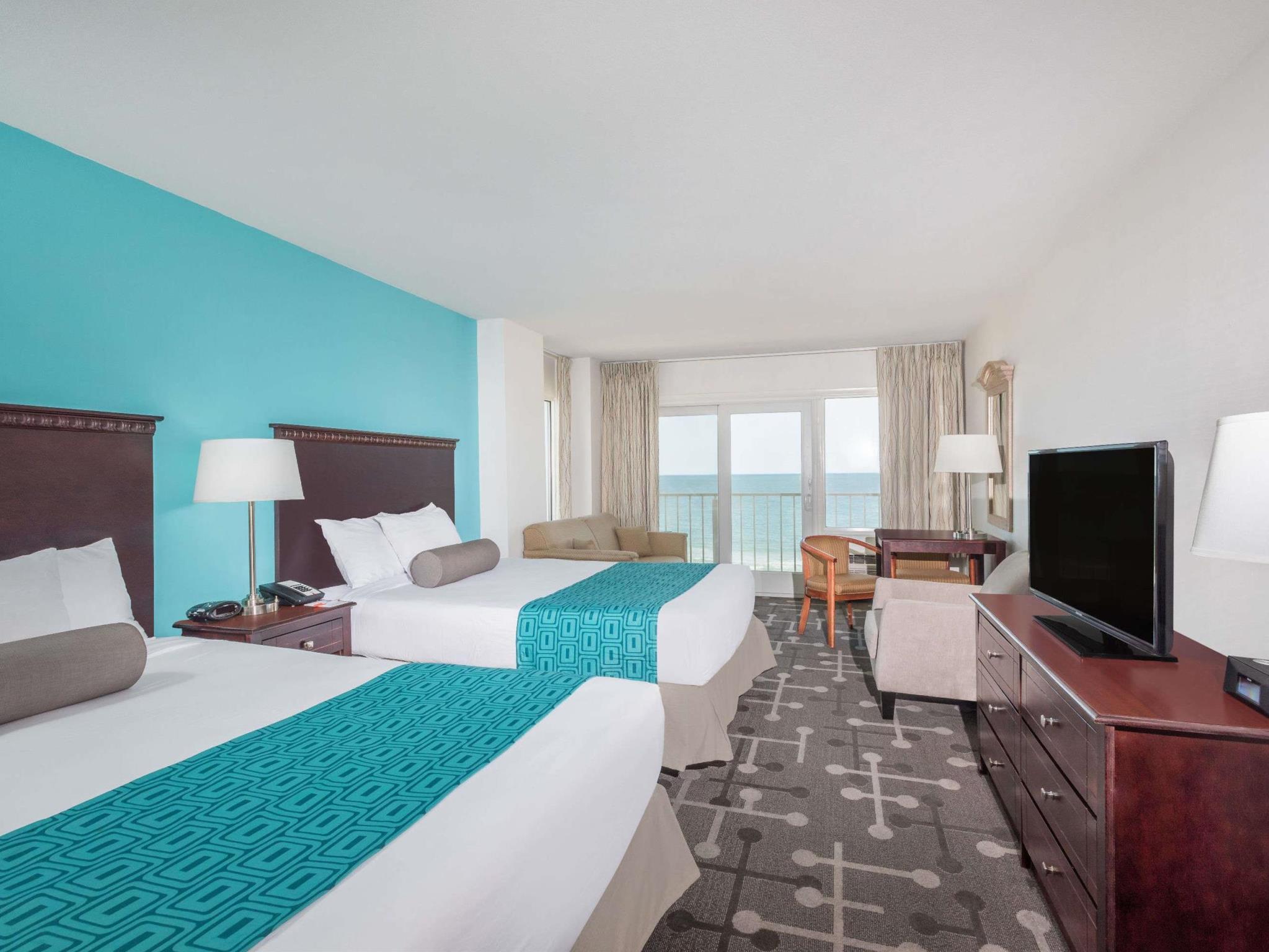 ハワード ジョンソン プラザ ホテル バイ ウィンダム オーシャン シティ オーシャンフロント 写真