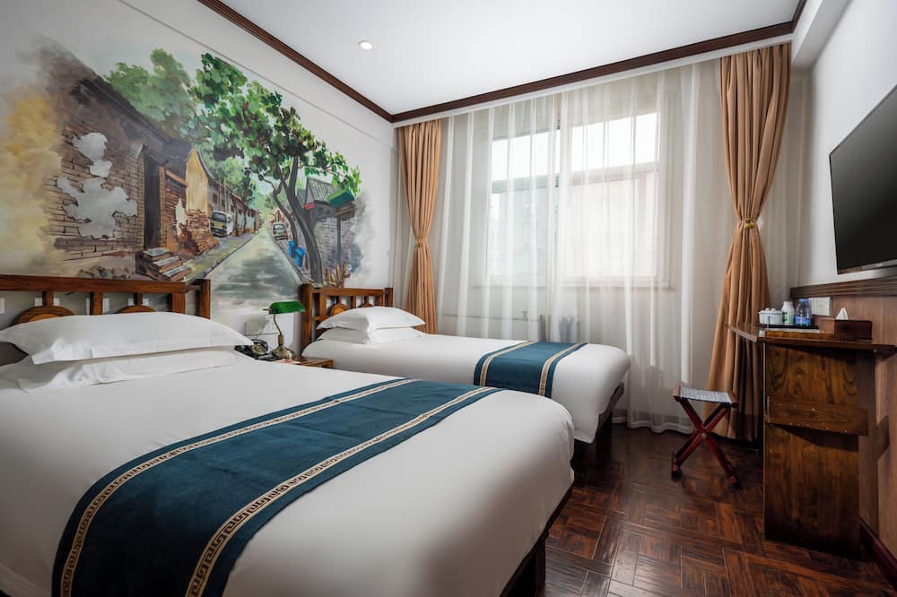 ノスタルジア ホテル 北京 ヨンフ ラマ (時光漫歩懐旧主題酒店 北京雍和宮南銅鑼鼓巷店) 写真