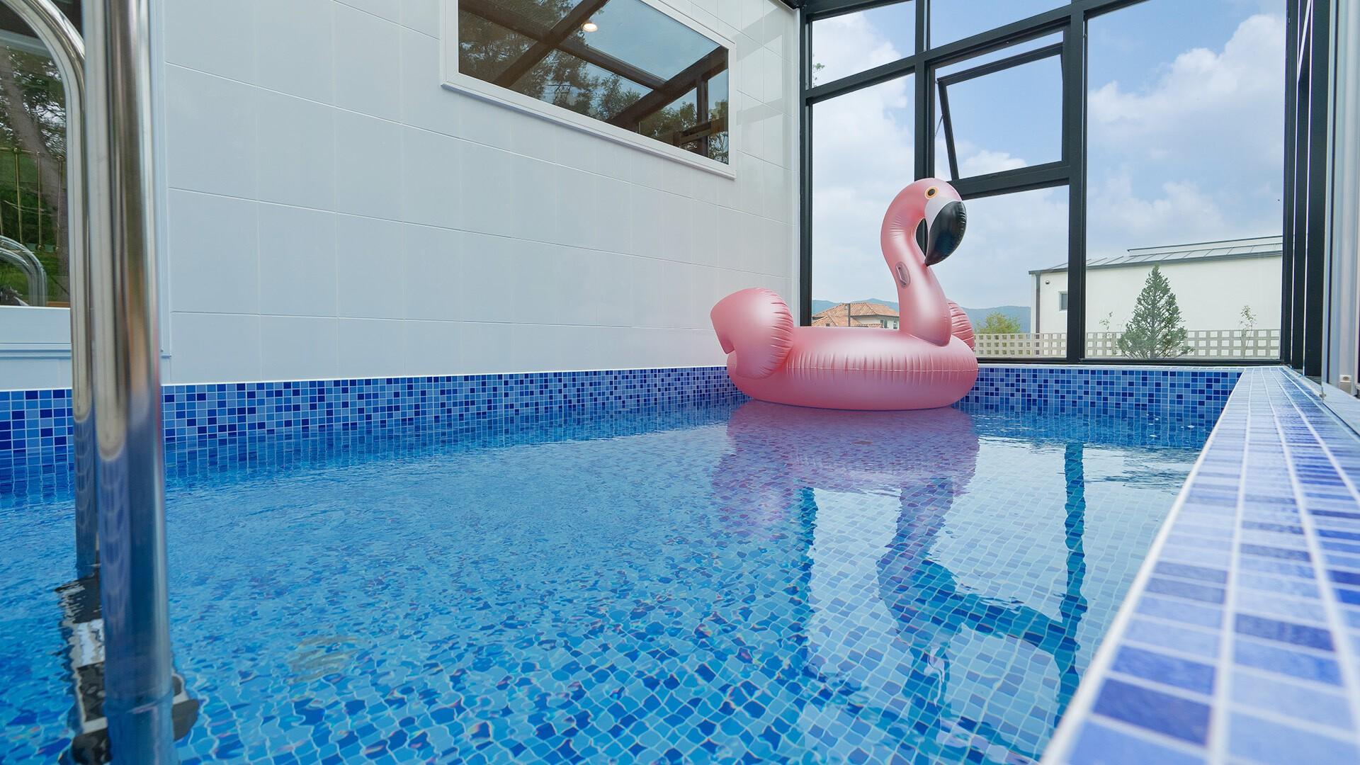 キョンジュ ウィズベベ トクチェ キッズ プールヴィラ 写真