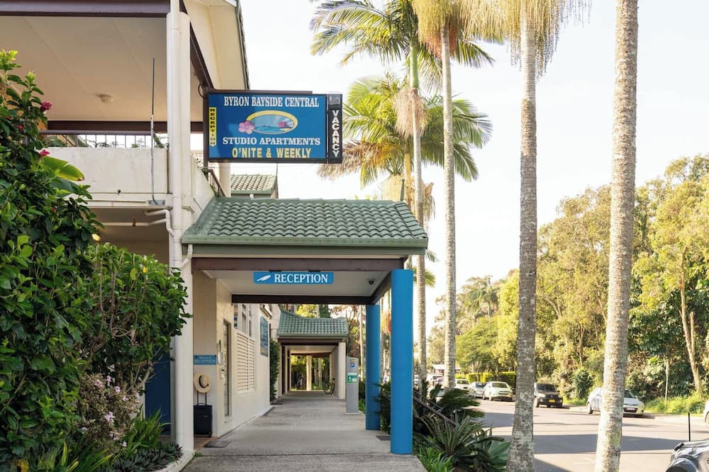 バイロン ベイ サイド セントラル スタジオ アパートメンツ 写真