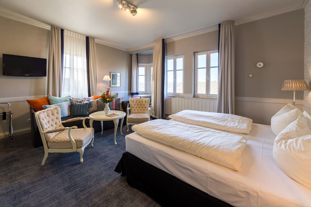 Historik Hotel Goldener Hirsch Rothenburg 写真