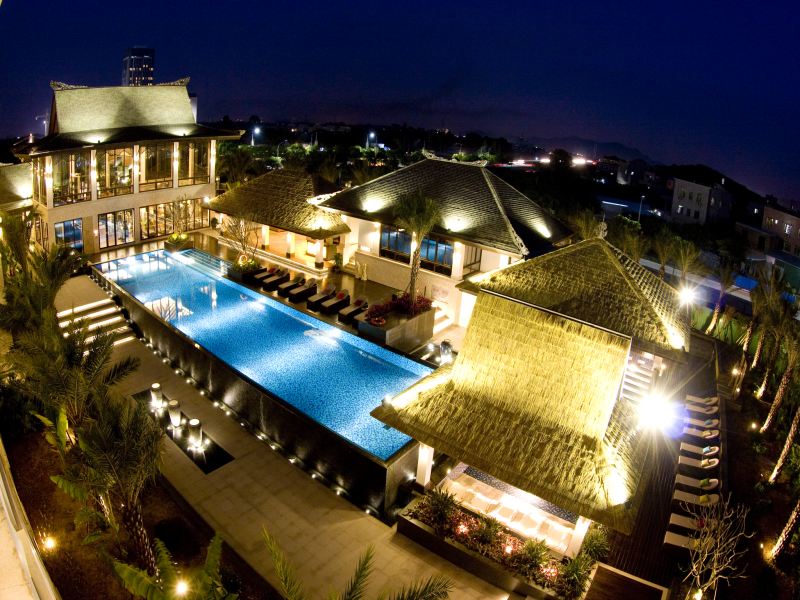 リーユエグー ホットスプリングス リゾート 写真