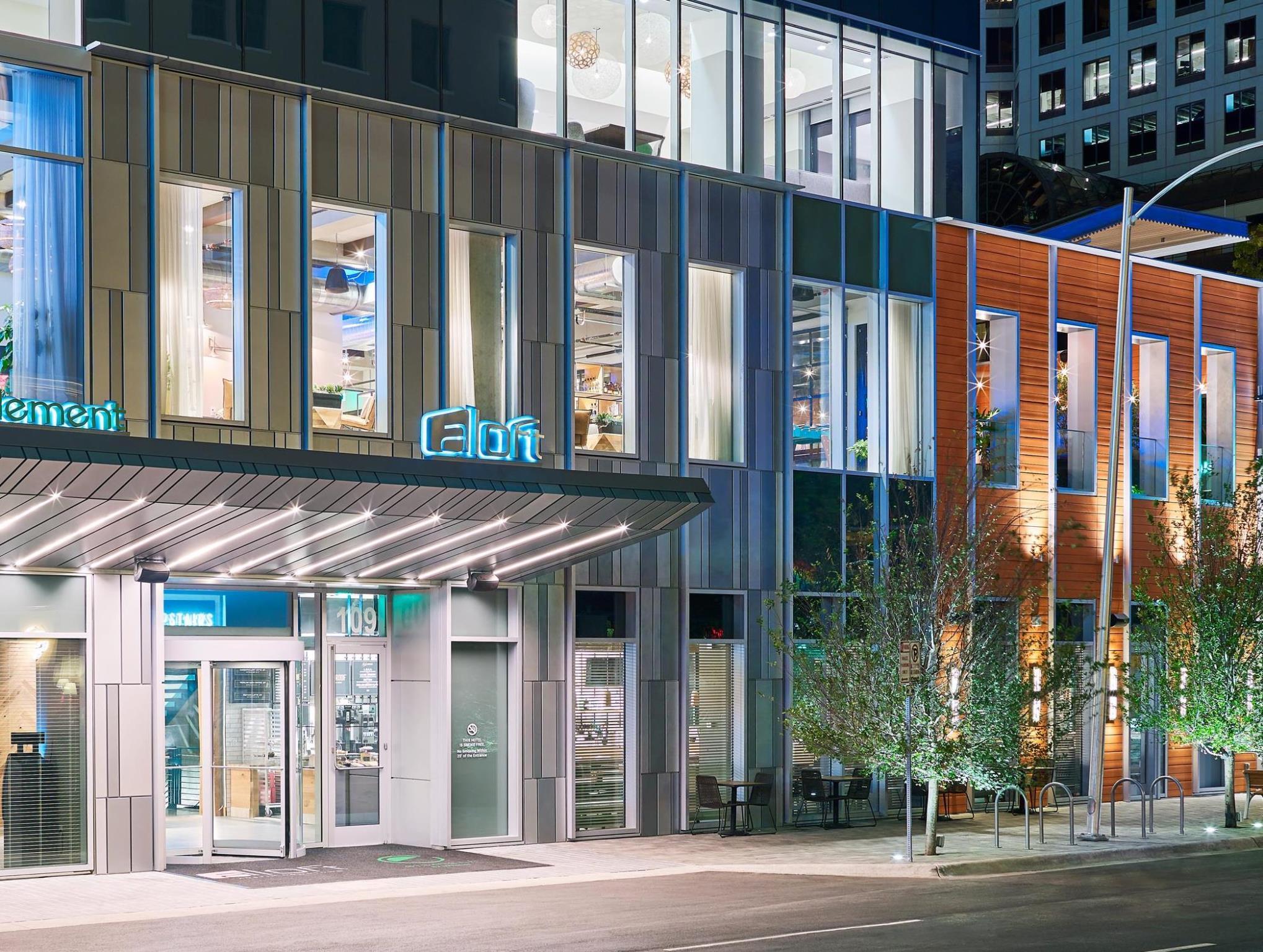 アロフト オースティン ダウンタウン 写真