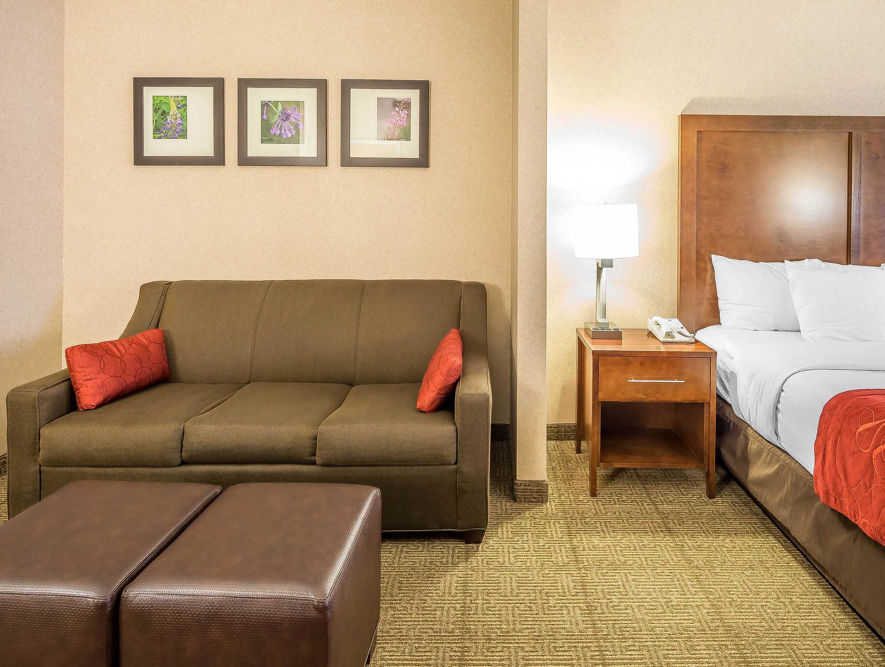 コンフォート スイーツ アンカレッジ インターナショナル エアポート 写真