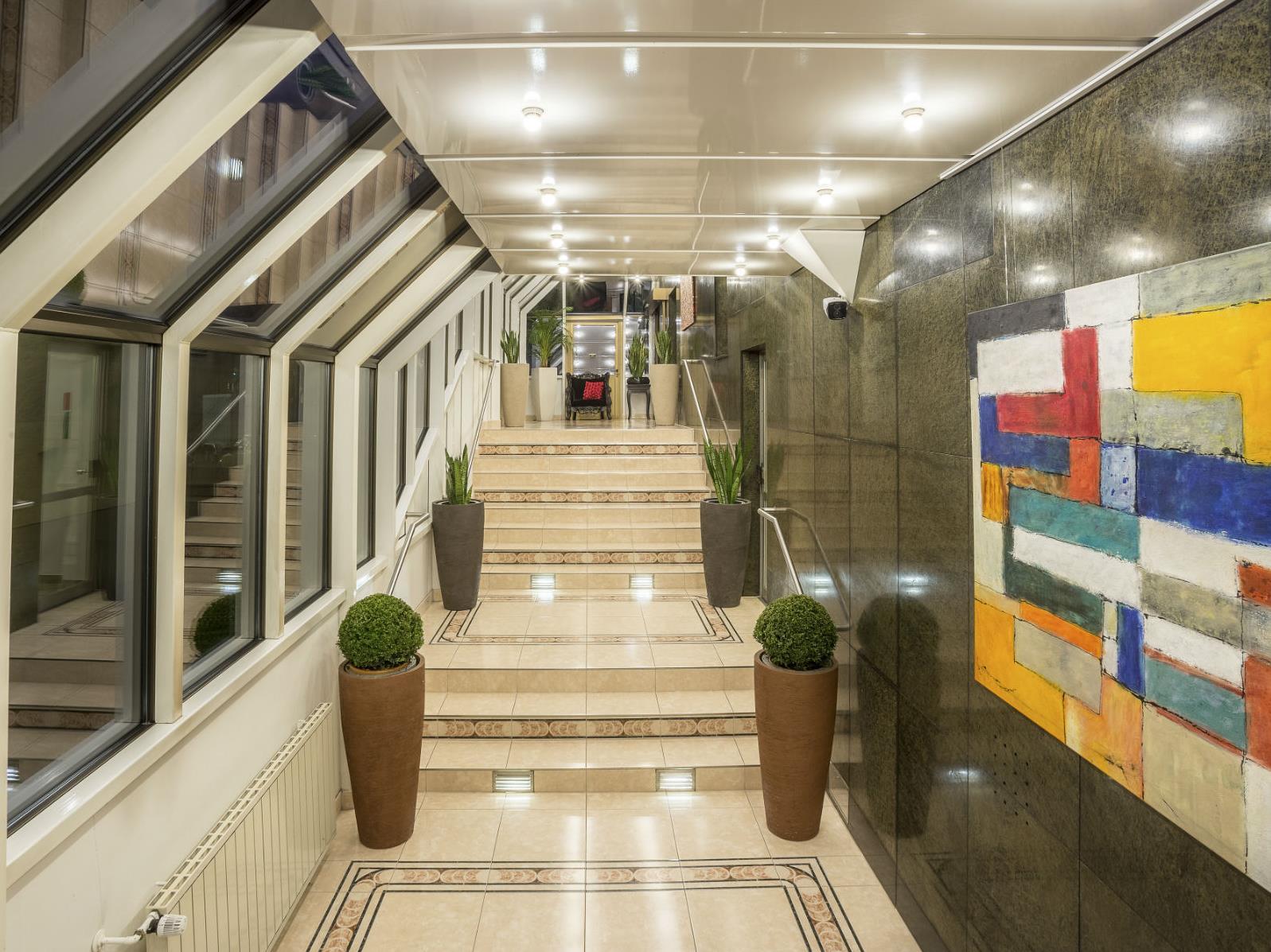 ヴィラ ヴェストエント ホテル アン デア メッセ 写真