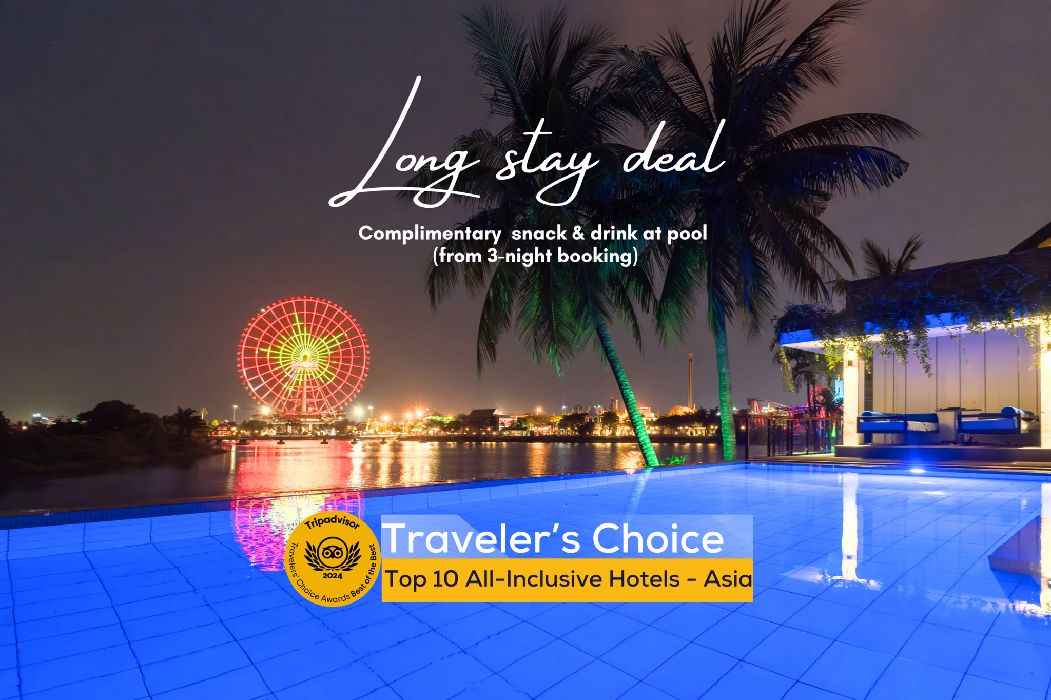 ザ ブロッサム リゾート アイランド ダナン オンセン インクルーデッド 写真