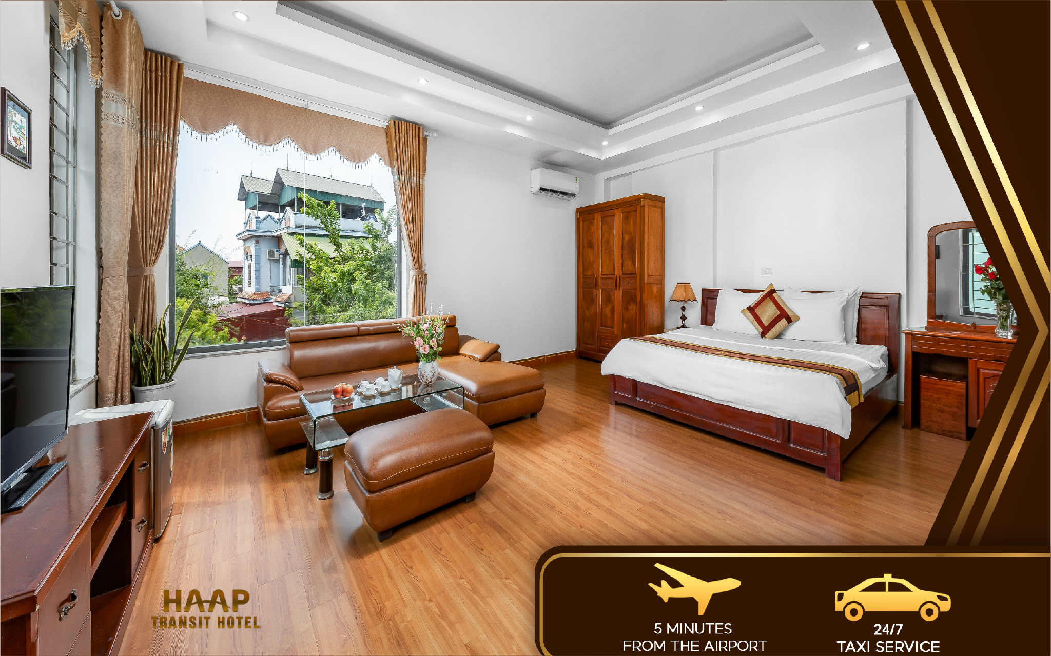 ハープ トランジット ホテル 写真