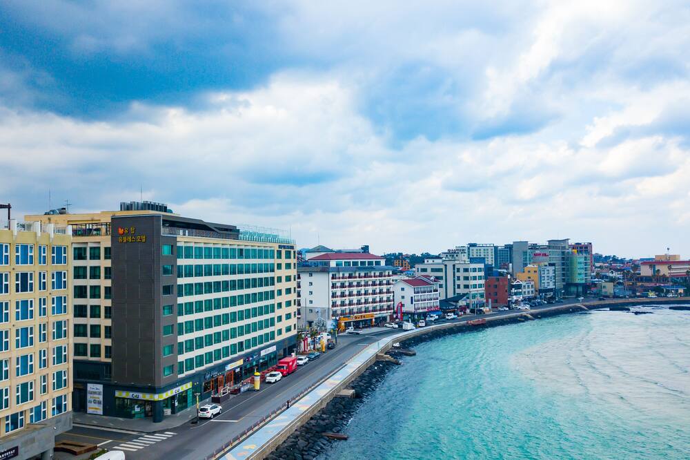 ユートップ ユーブレス ホテル チェジュ ハムドック 写真