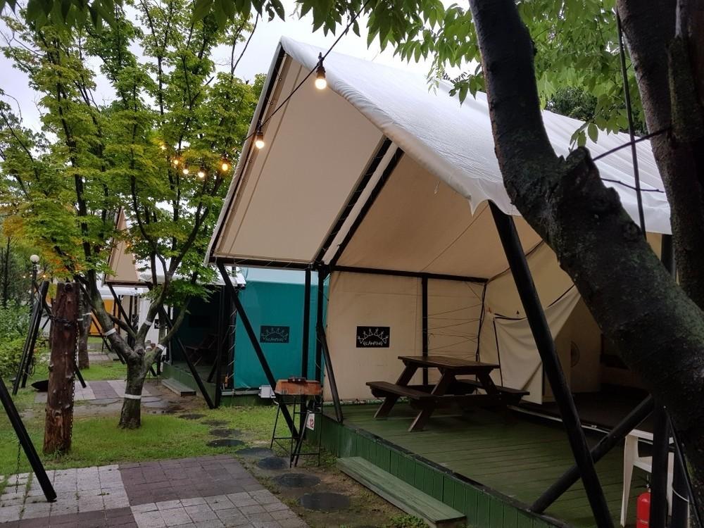 Gongju kyerongsan glamping donwallsoop 写真