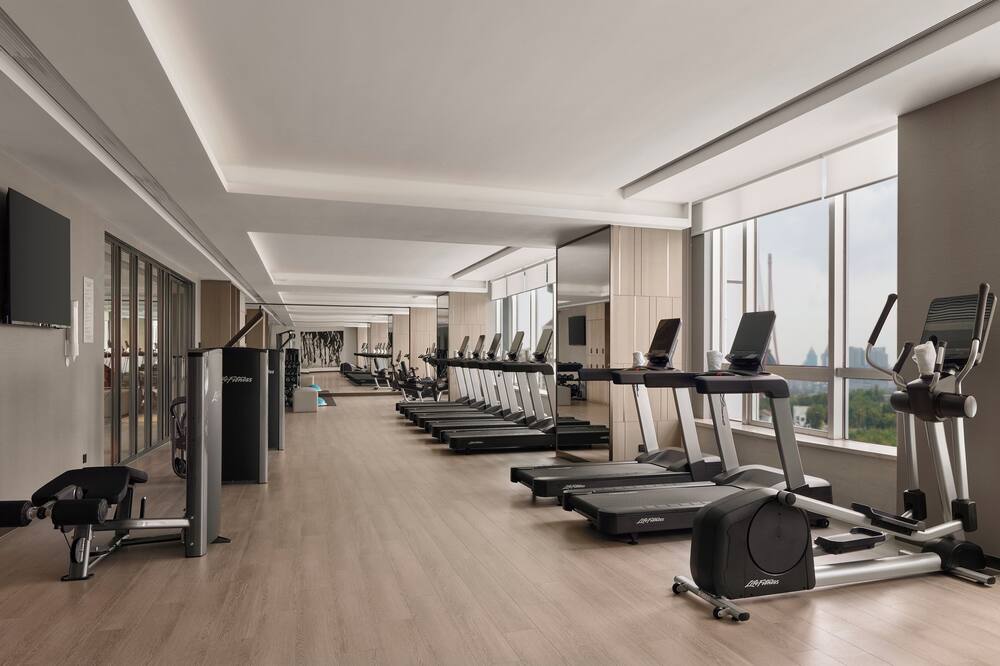 シャンハイ マリオット ホテル ヤンポー リバーサイド 写真