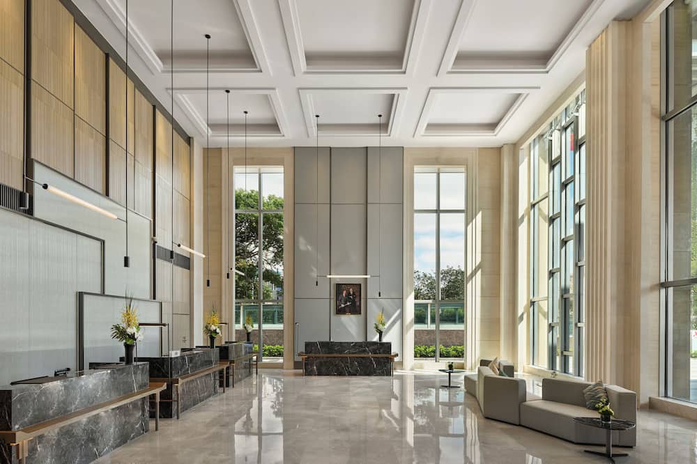 シャンハイ マリオット ホテル ヤンポー リバーサイド 写真