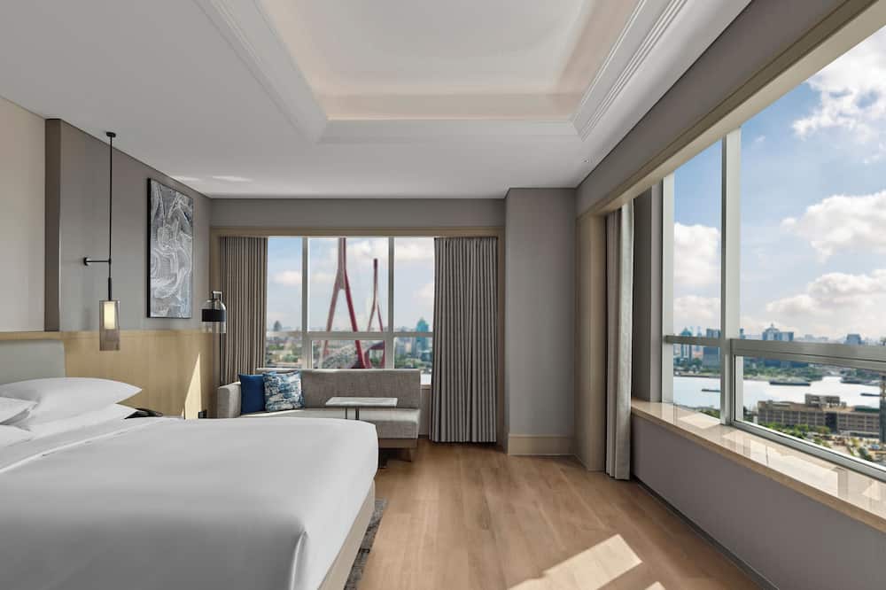 シャンハイ マリオット ホテル ヤンポー リバーサイド 写真