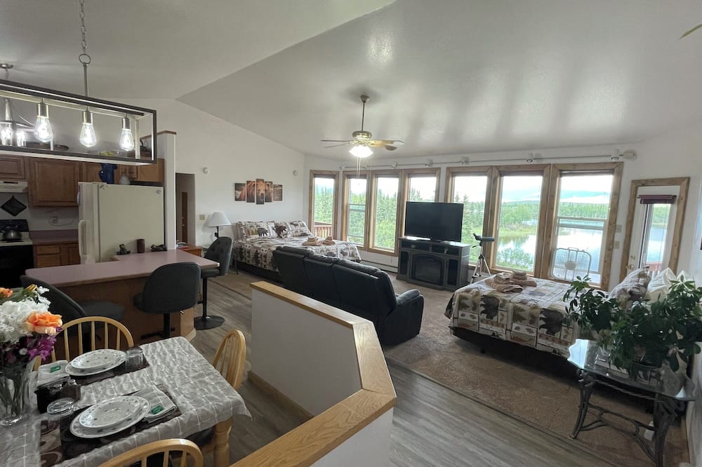 デナリ レイクビュー イン 写真