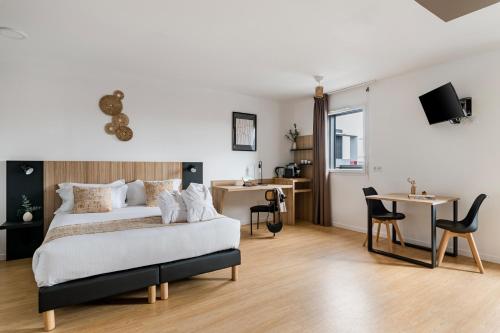 Appart hôtel Q7 Lodge Lyon 7 写真