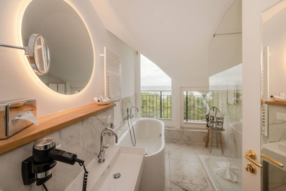 Strandhotel Heringsdorf mit Soleaußenpool 30 Grad 写真
