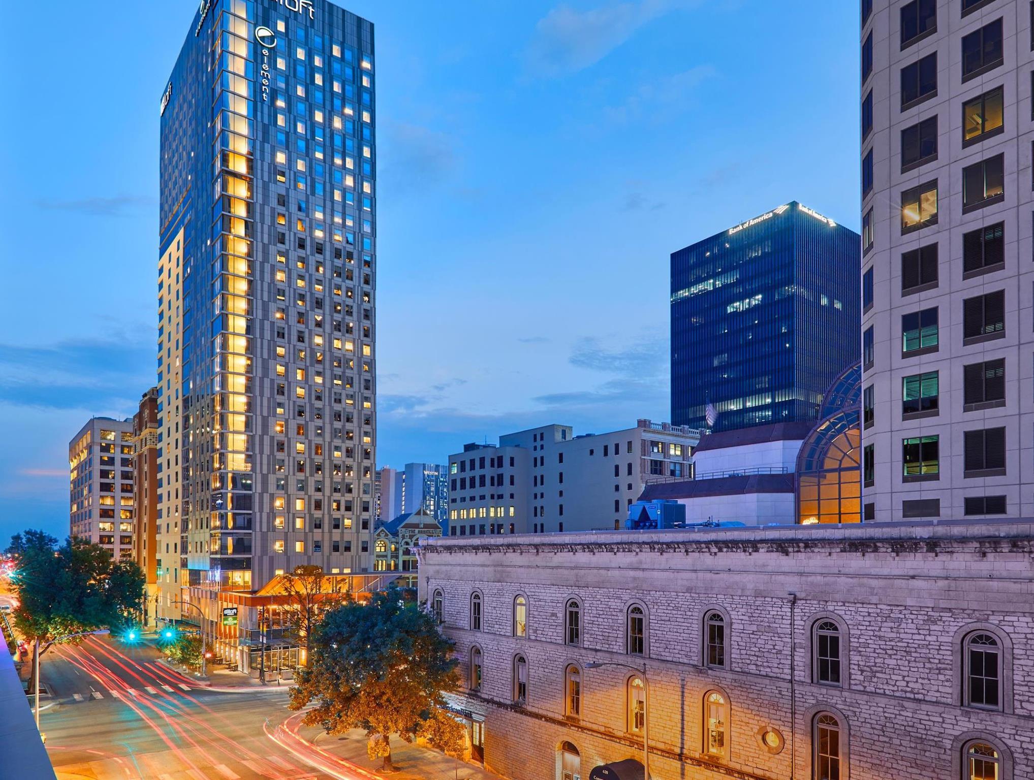 アロフト オースティン ダウンタウン 写真