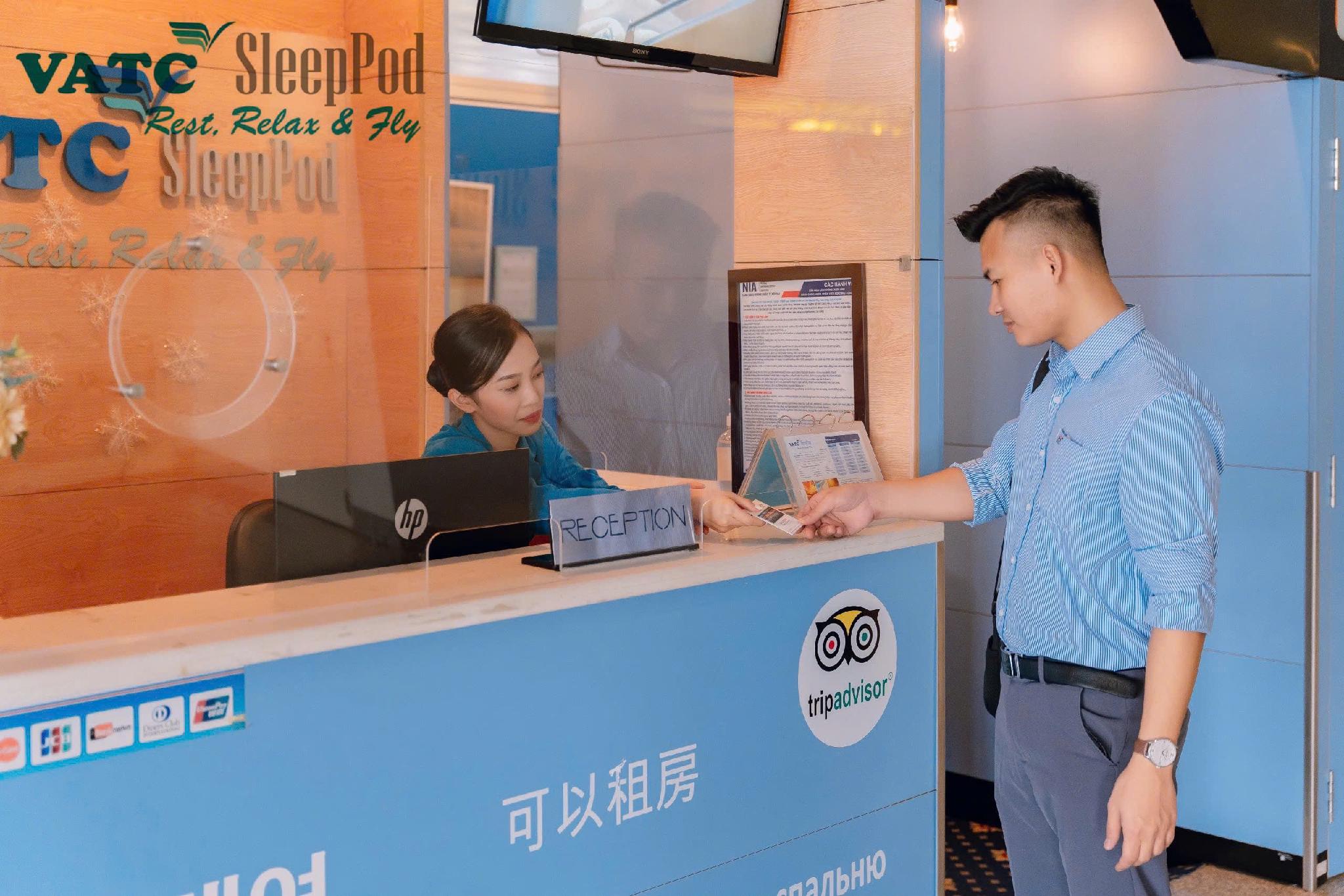 VATC スリープ ポッド ターミナル 2 写真