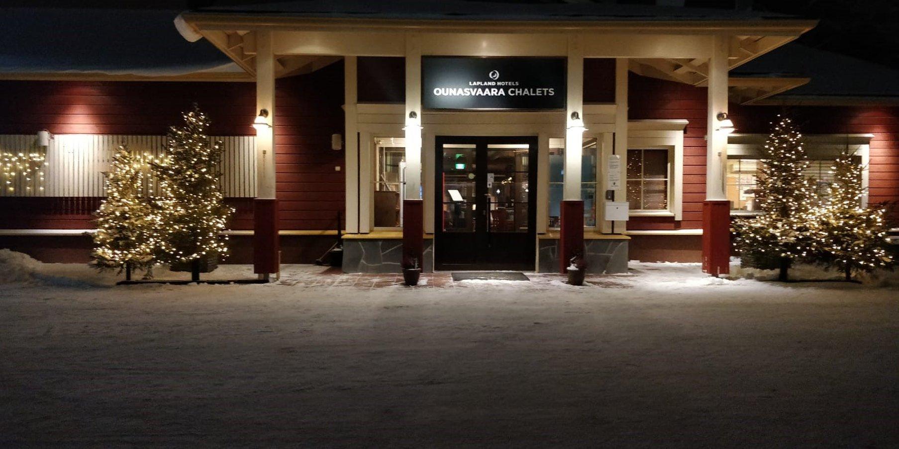 ラップランド ホテルズ オウナスバーラ シャレー 写真