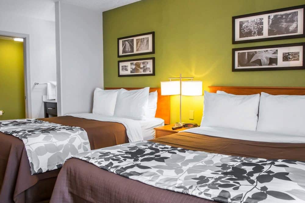 スリープイン ミッドウェイ エアポート ベッドフォード パーク 写真