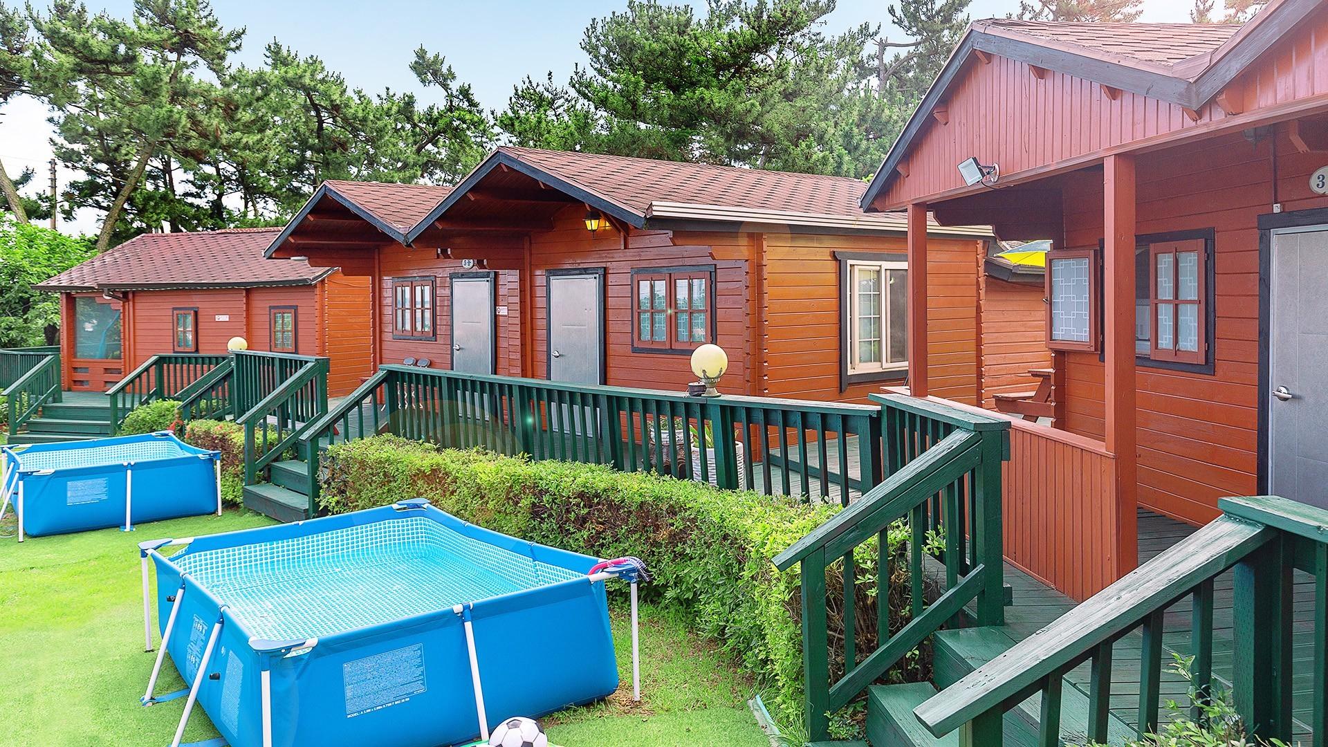 Taean loghouse pension 写真