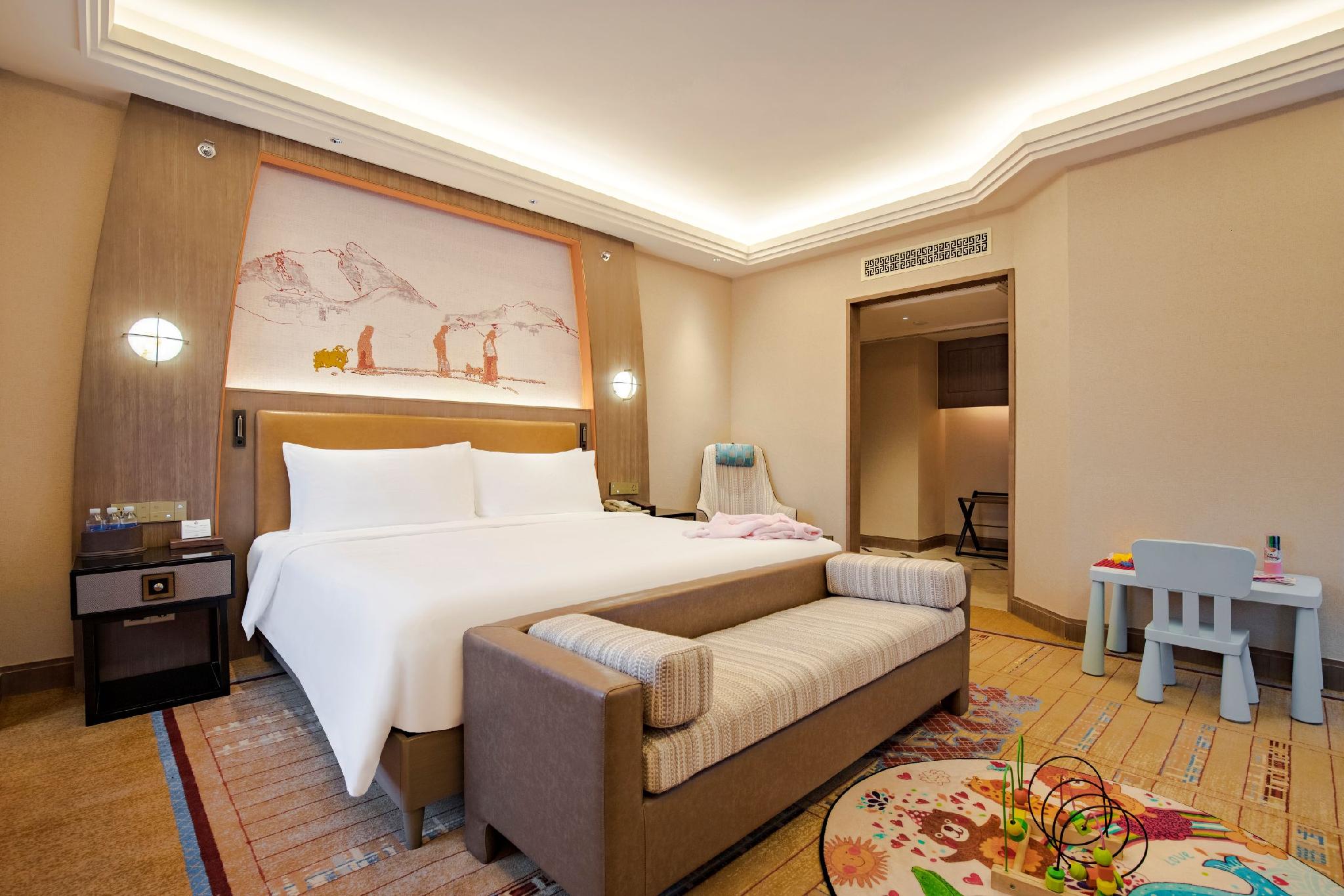 Chengdu Tibetan Hotel-Free Welcome Tibetan Tea 写真