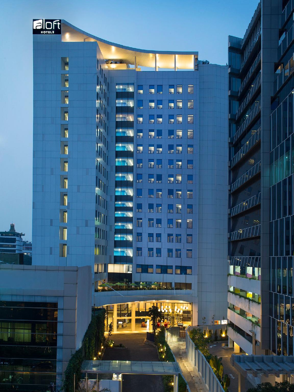 アロフト ジャカルタ ワヒド ハシム 写真